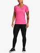 Damen T-Shirt Under Armour  Tech Twist LC Crest SSV-PNK