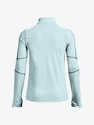 Damen T-Shirt Under Armour  Train CW 1/2 Zip-BLU