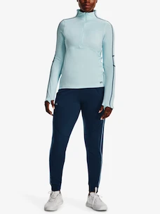 Damen T-Shirt Under Armour  Train CW 1/2 Zip-BLU