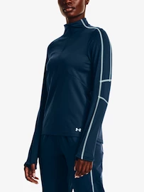 Damen T-Shirt Under Armour Train CW 1/2 Zip-BLU