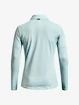 Damen T-Shirt Under Armour  Zinger MicroStripe LSPolo-BLU