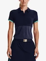 Damen T-Shirt Under Armour  Zinger Point SS Polo-NVY