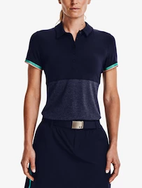 Damen T-Shirt Under Armour Zinger Point SS Polo-NVY