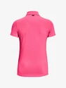 Damen T-Shirt Under Armour  Zinger Short Sleeve Polo-PNK