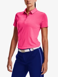 Damen T-Shirt Under Armour Zinger Short Sleeve Polo-PNK