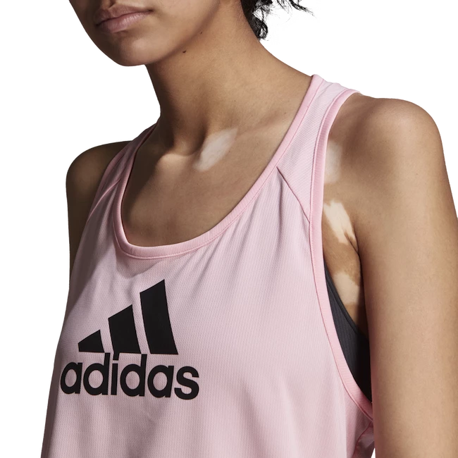 Damen Tank Top adidas Aeroready Designed 2 Move Sport Tank Top Light Pink Sportega