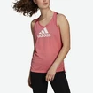 Damen Tank-Top adidas  BL TK Hazros/White