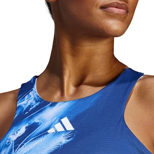 Damen Tank-Top adidas  Melbourne Tennis Y-Tank Top Multicolor/Blue