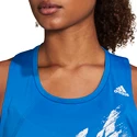 Damen Tank-Top adidas  Speed Tank blue