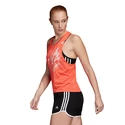 Damen Tank-Top adidas  Speed Tank orange