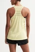 Damen Tank-Top Craft Stay COOL Charge yellow