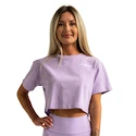 Damen Tank-Top GymBeam  Limitless Cropped T-shirt Lavender