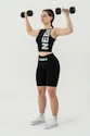 Damen Tank-Top Nebbia Barbell Therapy Snatched Black