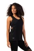 Damen Tank-Top Nebbia  Sleeveless Loose Cross Back Tank Top "Feeling Good" Black