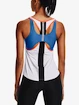 Damen Tank-Top Under Armour  2 in 1 Knockout Tank-WHT