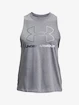 Damen Tank-Top Under Armour  Live Sportstyle Graphic Tank Steel Medium Heather Gray