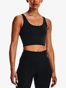 Damen Tank-Top Under Armour  Meridian Fitted Crop Tank-BLK