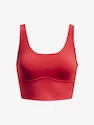 Damen Tank-Top Under Armour  Meridian Fitted Crop Tank-RED