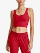 Damen Tank-Top Under Armour  Meridian Fitted Crop Tank-RED XS