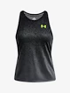 Damen Tank-Top Under Armour  Rush Cicada Singlet-BLK