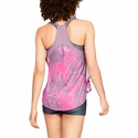 Damen Tank-Top Under Armour  Sport Tank - Flo Ink Print Purple