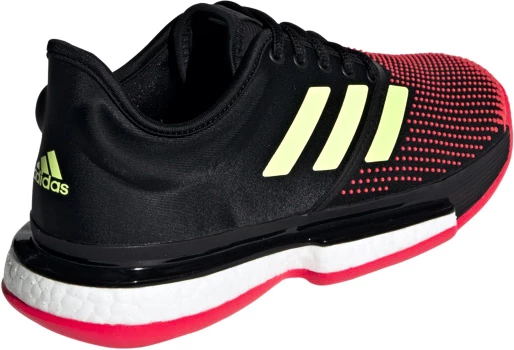 Damen Tennisschuhe adidas SoleCourt Boost W Black Red Sportega