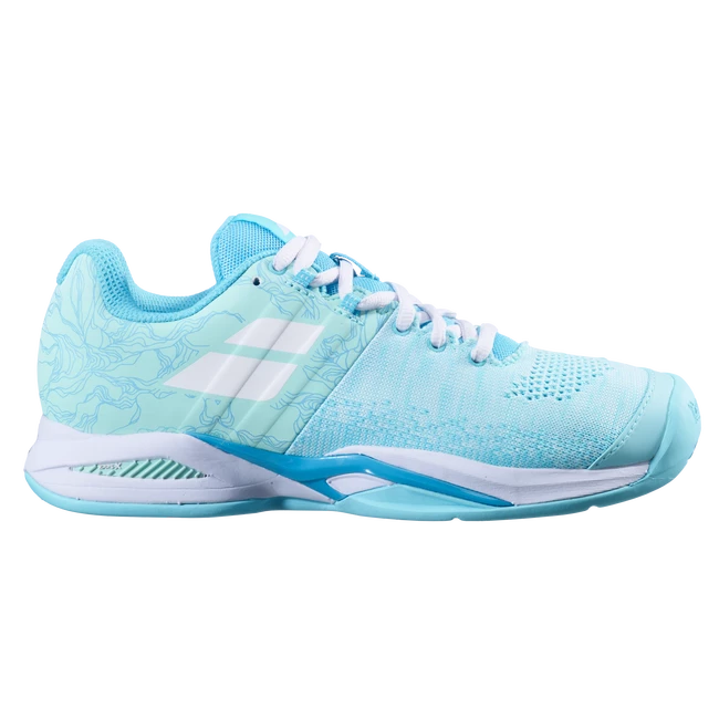 Damen Tennisschuhe Babolat Propulse Blast Clay Tanger Turquoise Sportega