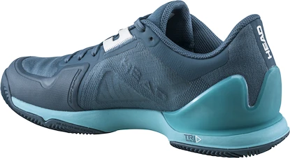 Damen Tennisschuhe Head Sprint Pro 3.5 Clay Grey/Teal  EUR 37