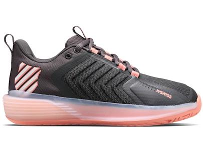 Damen Tennisschuhe K-Swiss  Ultrashot 3 Asphalt/Peach Amber