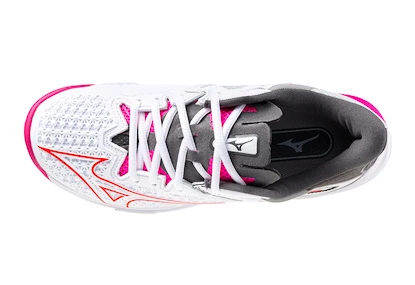 Damen Tennisschuhe Mizuno Wave Exceed TOUR 6 CC White/Radiant Red/Quiet Shade