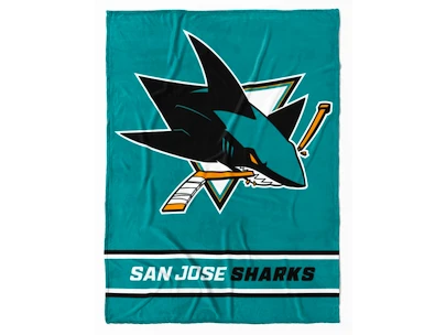 Decke Official Merchandise  NHL San Jose Sharks Essential 150x200 cm