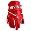 Eishockeyhandschuhe Bauer Supreme M5PRO Red Intermediate 12 Zoll