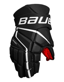 Eishockeyhandschuhe Bauer Vapor 3X Black/White Intermediate