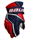 Eishockeyhandschuhe Bauer Vapor 3X PRO Navy/Red/White Senior 15 Zoll