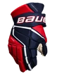 Eishockeyhandschuhe Bauer Vapor 3X PRO Navy/Red/White Senior