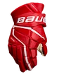 Eishockeyhandschuhe Bauer Vapor 3X PRO red Intermediate