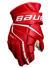 Eishockeyhandschuhe Bauer Vapor 3X PRO red Intermediate