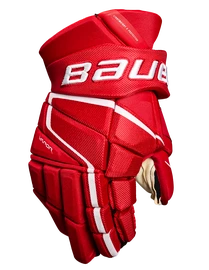 Eishockeyhandschuhe Bauer Vapor 3X PRO Red Senior