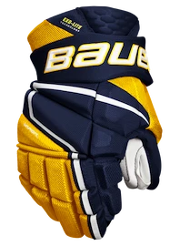 Eishockeyhandschuhe Bauer Vapor Hyperlite Navy/Gold Junior