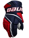 Eishockeyhandschuhe Bauer Vapor Hyperlite navy/red/white Intermediate