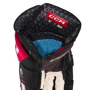 Eishockeyhandschuhe CCM JetSpeed FT6 Black/Red/White Senior