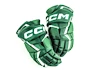 Eishockeyhandschuhe CCM JetSpeed FT6 Dark Green/White Junior 11 Zoll