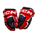 Eishockeyhandschuhe CCM JetSpeed FT6 Navy/Red/White Junior 10 Zoll