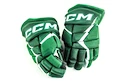 Eishockeyhandschuhe CCM JetSpeed FT680 Dark Green/White Junior 11 Zoll