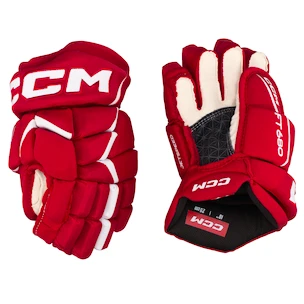 Eishockeyhandschuhe CCM JetSpeed FT680 Red/White Junior