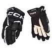 Eishockeyhandschuhe CCM JetSpeed FTWomen Black/White Senior