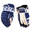 Eishockeyhandschuhe CCM Tacks 4 ROLL PRO 3 Blue/White Senior