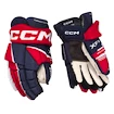 Eishockeyhandschuhe CCM Tacks XF 80 Navy/Red/White Senior 14 Zoll