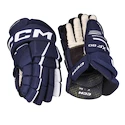 Eishockeyhandschuhe CCM Tacks XF 80 Navy/White Junior