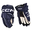 Eishockeyhandschuhe CCM Tacks XF 80 Navy/White Junior